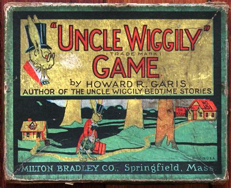 1916 Uncle Wiggily Game, Milton Bradley Co, USA - tomsk3000