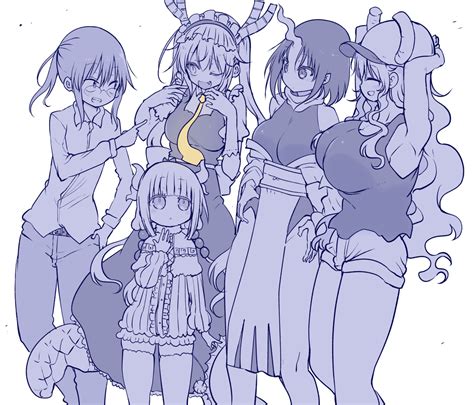 HD desktop wallpaper: Anime, Miss Kobayashi's Dragon Maid, Quetzalcoatl ...