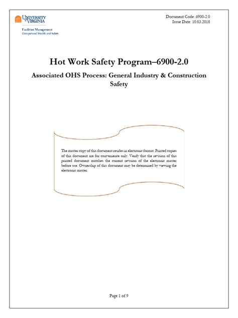 Image result for Hot Work Program