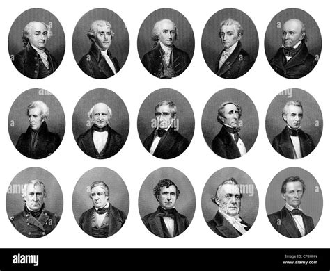 Portraits Of Us Presidents