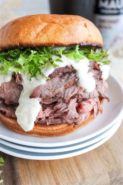 hot roast beef sandwich recipe