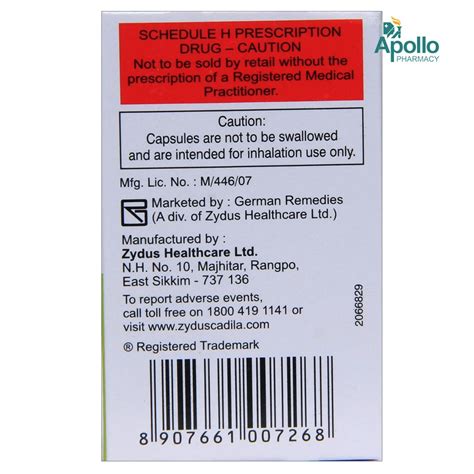 Combimist L Respicap 30's Price, Uses, Side Effects, Composition ...