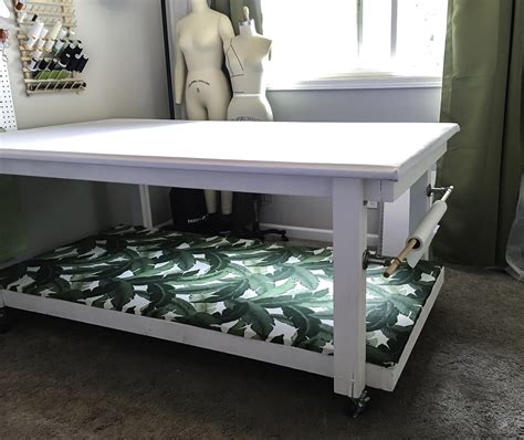 DIY Custom Cutting and Ironing Table — Points of Measure