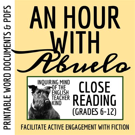"An Hour with Abuelo" by Judith Ortiz Cofer Close Reading Analysis ...