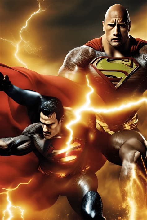 Superman Vs Black Adam Wallpaper