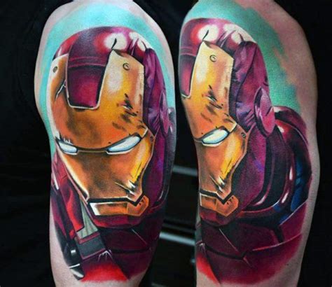 Tatuajes de Iron Man - 120 diseños, significado y mejores ideas