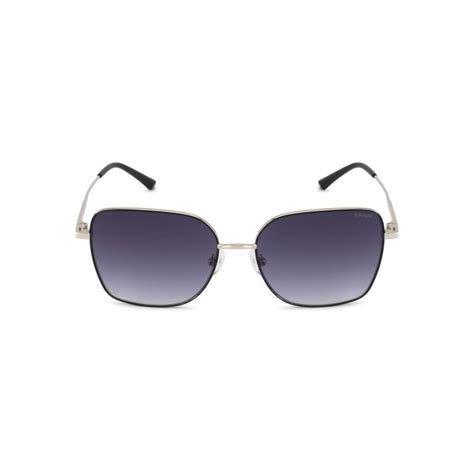 Buy Opium Eyewear OPIUM Silver Square UV Protection Sunglass For Women ...