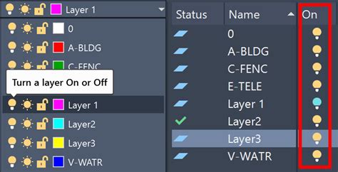Image result for AutoCAD Layer Control