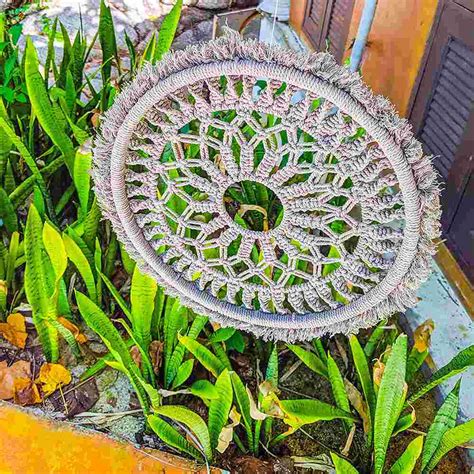 Image result for Macrame Round Design