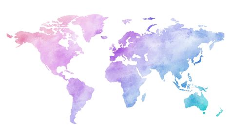 Colorful World Map Vector 的图像结果