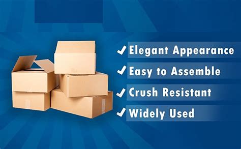 MALANI STORES 3PLY CORRUGATED BOX 8X4X8 PACK OF 50 : Amazon.in ...