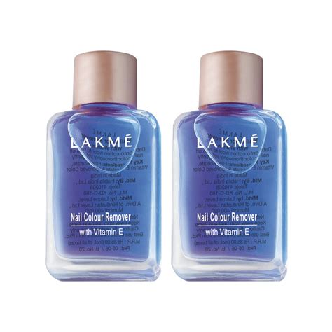 Buy Lakmé Nail Color Remover, 27ml (Pack of 2) Online at Low Prices in ...