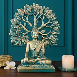 Buy Global Grabbers Buddha Statue Showpiece Idol Home Decor Items for ...