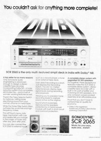 Iconic Indian Hi-Fi Brands – The Story of Sonodyne | The Revolver Club