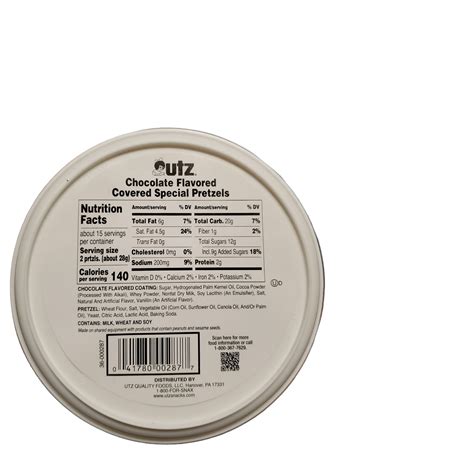 Utz Milk Chocolate Flavored Covered Specials Pretzels, 15oz |stewartsnacks