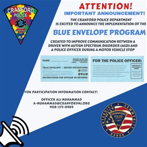 Cranford Police is pleased to join all municipalities in Union County ...