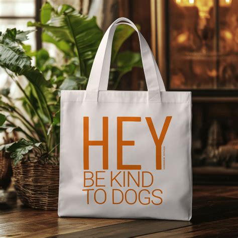 Be Kind To Dogs Tote Bag – Hoomans