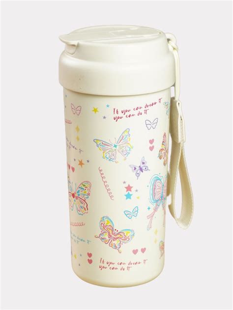 Little Surprise Box Butterfly Stainless Steel Detox Infuser Bottle ...
