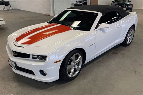 Camaro White Convertible