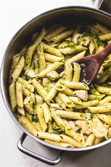 Pesto Chicken Pasta With Peas at Virginia Bancroft blog