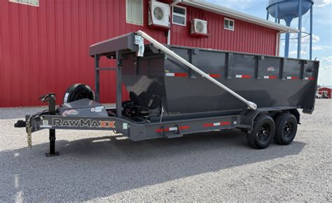 New 2026 RawMaxx 16'RDX 14K BP PACKAGE Dump Trailer for sale in El Paso, TX