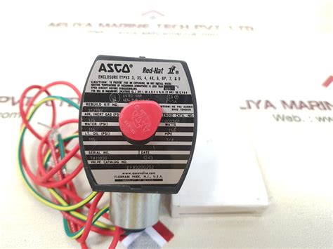 Asco ef8320g202 3-way solenoid valve – Aeliya Marine Tech®