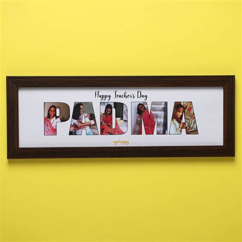 Custom Gift for Teacher on Teacher's Day and Birthday – Oye Happy