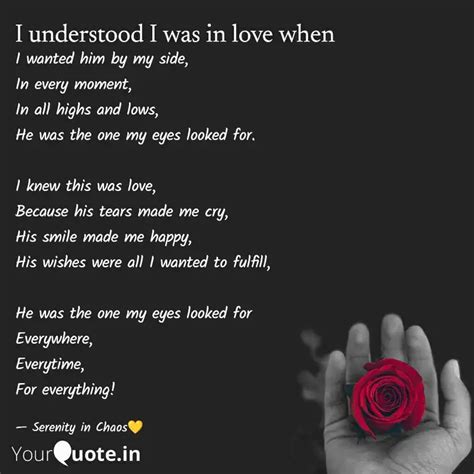 I wanted him by my side, ... | Quotes & Writings by Shreya | YourQuote