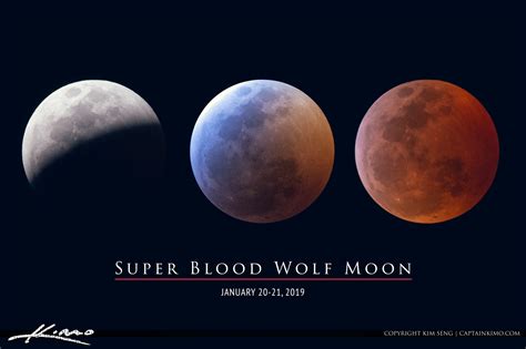 Super Blood Wolf Moon January 2019 | HDR Photography by Captain Kimo