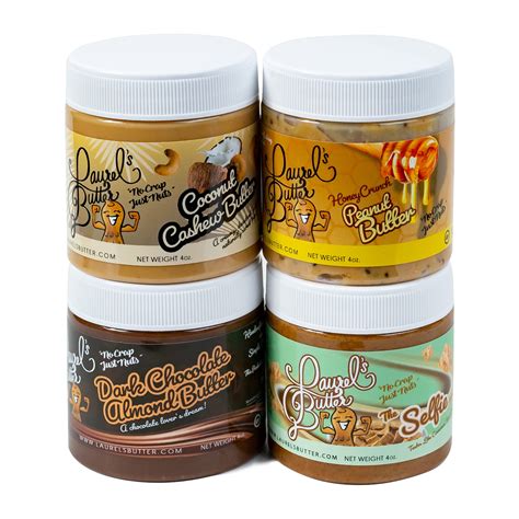 Buy Laurel's Butter - Sample Pack of our Favorite Flavors - Selfie ...