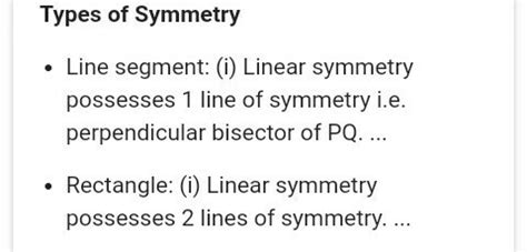 what are the types of symmetry lines? - Brainly.in
