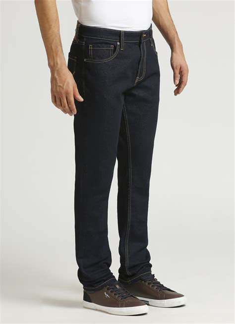 Vendie Raw Mid Rise Straight Fit Jeans | Pepe Jeans India