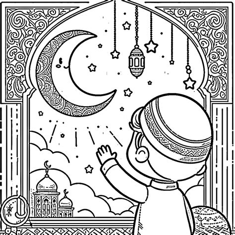 36 Free Ramadan Coloring Pages - Discover the Muslim Holiday