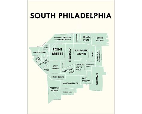 Map Of Philly Neighborhoods