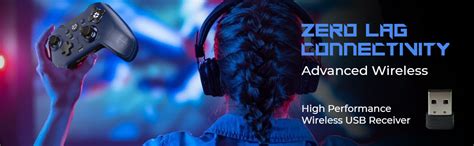 Amkette EvoFox Elite X Wireless Gamepad for PC with Dual Vibration ...