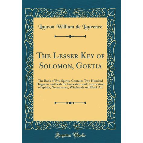 Image result for Lesser Key of Solomon