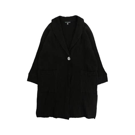 【OTSU】wrinkle processing 100% cotton design chester coat -8445- | cv