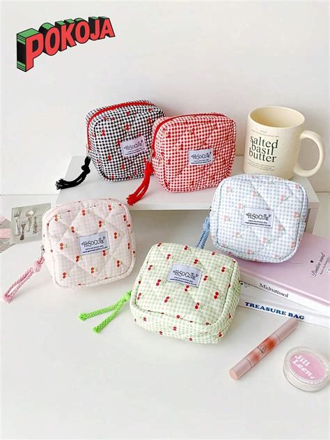 Organizador de viaje con diseño de cereza - Estuche para lápiz labial ...