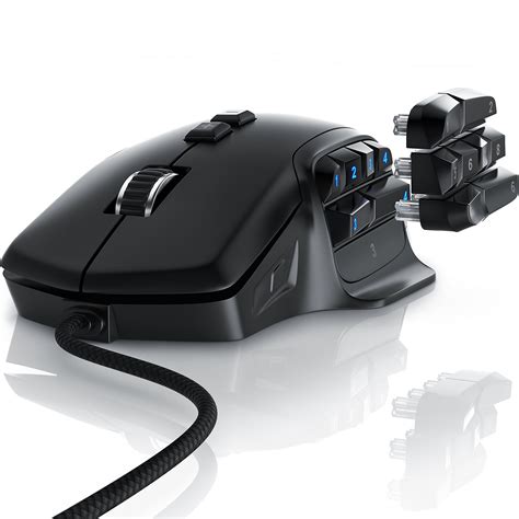 Buy 10000 dpi Gaming Mouse - 6 DPI settings - Interchangeable thumb ...
