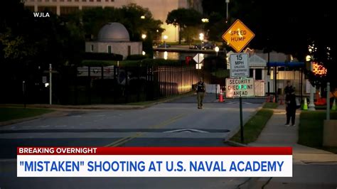 Midshipman at US Naval Academy shot by security forces during lockdown