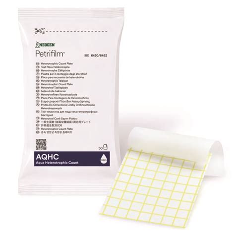 Petrifilm® Aqua Heterotrophic Count Plates pack of 100 | LabFriend India