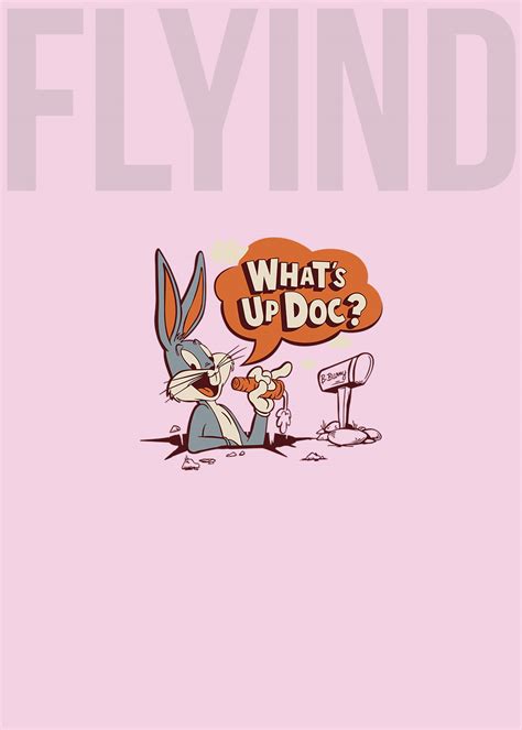 Whats Up Doc Bugs Bunny Move Oversized T Shirt | flyind.in