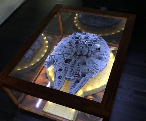 UCS Lego Millennium Falcon Coffee Table : 4 Steps - Instructables