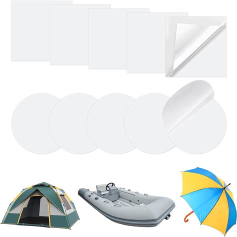 10PCS Air Mattress Patch Repair Kit, TPU Tent Repair Kit Waterproof ...