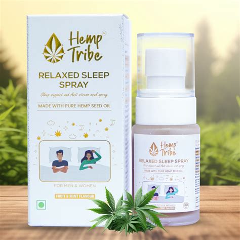 Relaxed Sleep Spray | Sleep Support | Oral Sleep Spray – Hemp Tribe