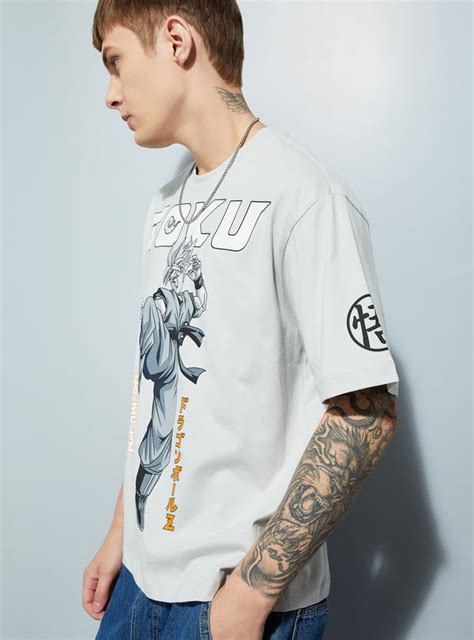 Buy URB_N Men Dragon Ball Z Printed Oversized T-shirt Online at just Rs ...