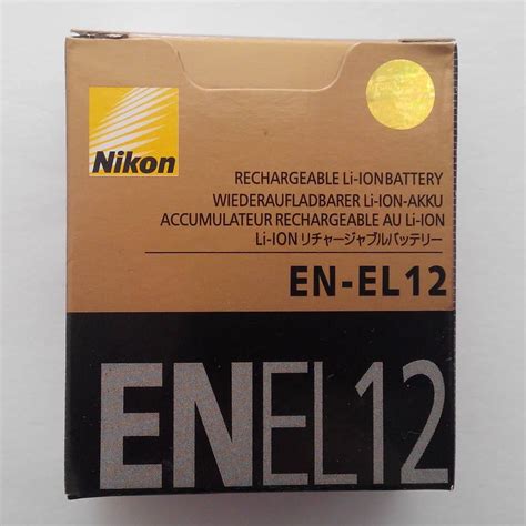Buy EN-EL12 Battery for Nikon Coolpix S610 S610c S620 S630 S710 ENEL12 ...
