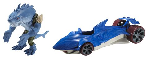 Buy Hot Wheels Battle Force 5 Water Slaughter Vehicle and Sever Figure ...