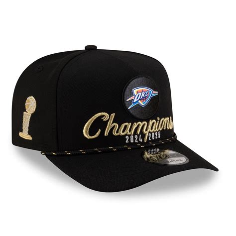 Official OKC Thunder 2025 Champions Hats | Official OKC Thunder Shop