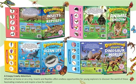 Buy Insects and Reptiles Flap Book for Kids Age 4-10 – Discover Creepy ...